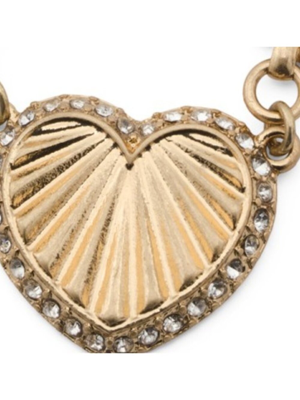 PATRICIA NASH Lovely Sparkle Gold Multi Heart Necklace - Picture 4 of 5